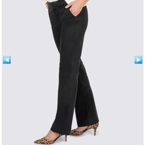 NWT Lila Ryan The Jenalyn Bootcut Trouser Navy